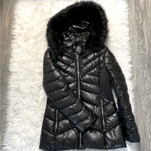 Kenneth Cole New York Quilted Puffer Jacket Size S - Picture 6 of 9